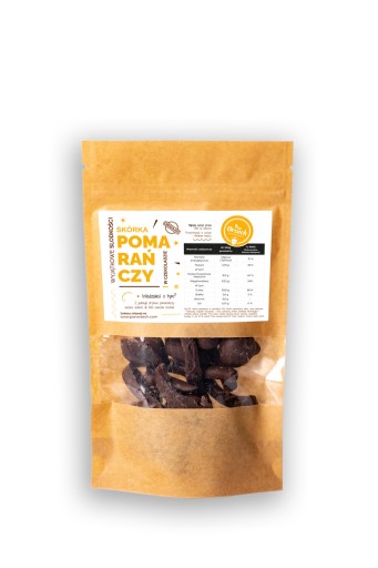 POMERANČOVÉ šupky v čokoláde 100g LAHODNÉ Kandizované pomarančové šupky