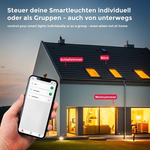 LED ŽIAROVKA 5,5W - GU10 - SMART WIFI - TEPLÁ farba - TUYA - STÍMENÁ