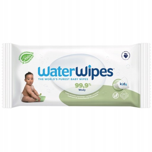 WaterWipes Vlhčené obrúsky 60 ks.