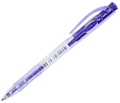 Liner 308/55D perá Stabilo, 10 ks, fialové