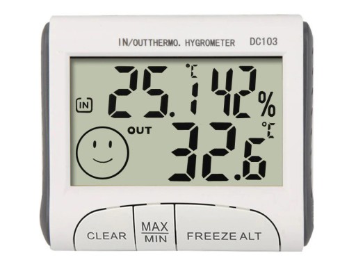 METEOROLOGICKÁ STANICA POČASIE TEPLOMER HYGROMETER SNÍMAČ
