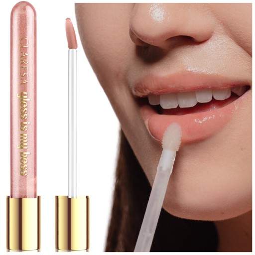 Claresa Lesk na pery nahé mini čiastočky GLOSS IS MY BOSS 06 biggie SEOL