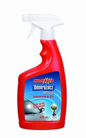 Rozmrazovač okien 650ml Moje Auto atomizér za -37c