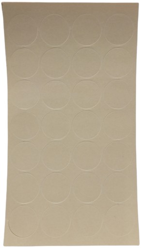 Čiapočka samolepiaca 20mm VANILKA 094