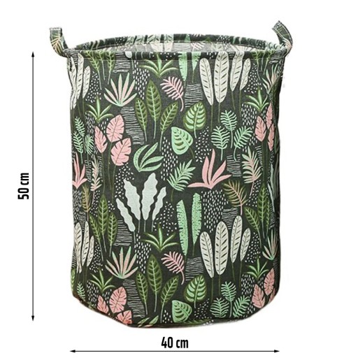 KONTAJNER NA PRÁDLO KOŠÍK HRAČKY KAPACITA TAŠKA SKLADAČNÁ VEĽKÁ XL 60l 40x50cm