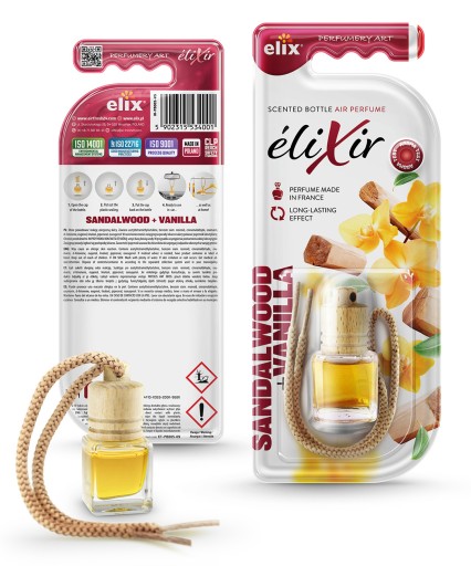 Vôňa SANDALWOOD VANILKA 5ml ELIX autoparfém