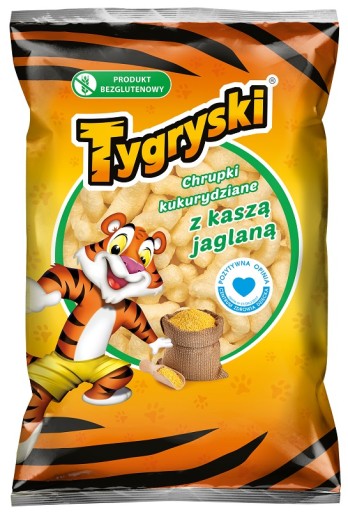 Kukuričné lupienky Tigers s prosom 50 g