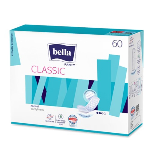 BELLA PANTY LARGE hygienické vložky, 60 ks