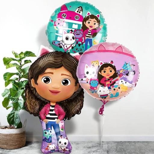 FÓLIOVÝ BALÓN GABI NARODENINOVÝ DOMČEK PRE MAČKU 45cm