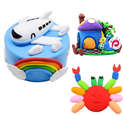 PLASTICINE SENSO CLAY POLYMER FOAM 12 ks