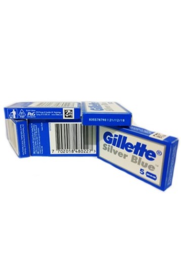 Žiletky Gillette Silver Blue 5 kusov