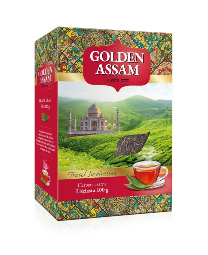 Golden Assam čierny listový čaj 100 g