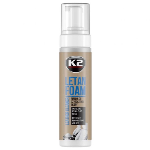 K2 LETAN FOAM PENA ČISTIACA KOŽA 200ml