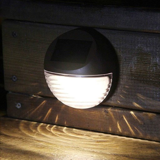 VONKAJŠIE SOLÁRNE LED LAMPA SO SNÍMAČOM FASÁDNE OSVETLENIE SCHODIKOV