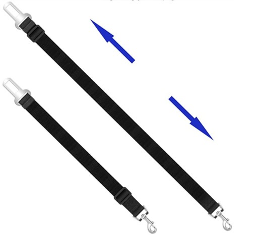 BEZPEČNOSTNÝ PÁS DO AUTO VODÍTKA PRE PSA 76 CM