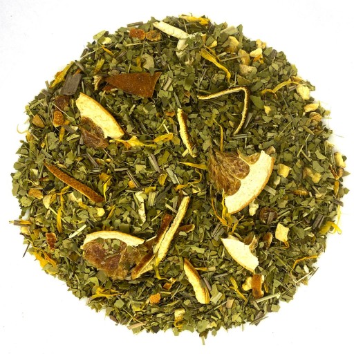 YERBA MATE CITRUS 250g citrón pomaranč grapefruit AROMATICKÝ