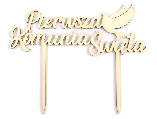 KOMUNION TOPPER Prvé sväté prijímanie Eco