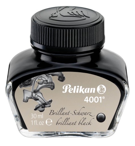 4001 čierny atrament do pera 30ml PELIKAN
