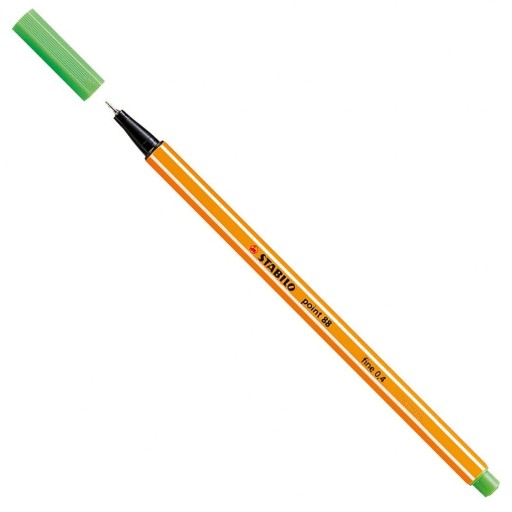 BOD 88 JEMNÝ 0,4MM STABILO 88/43 LIST ZELENÝ