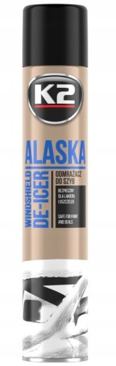 K2 ALASKA 750ml Rozmrazovač okien aj pri -70°C SPREJ K608
