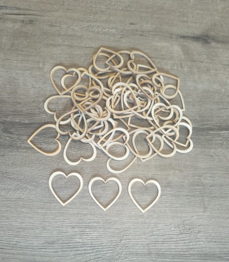 6 cm / 6 ks Hearts Ring Base pre Scrabki Catcher