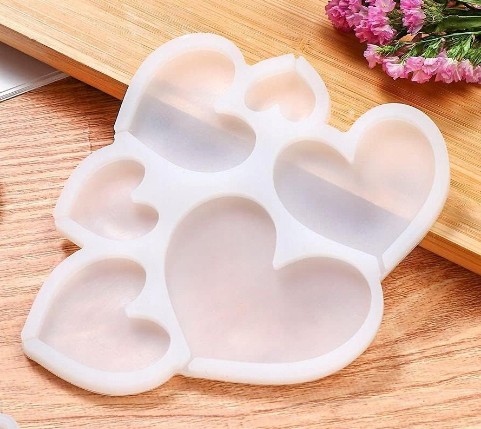 SILIKÓNOVÁ FORMA NA IZOMALT LOLLIES FORMA SRDCE LOLLIES