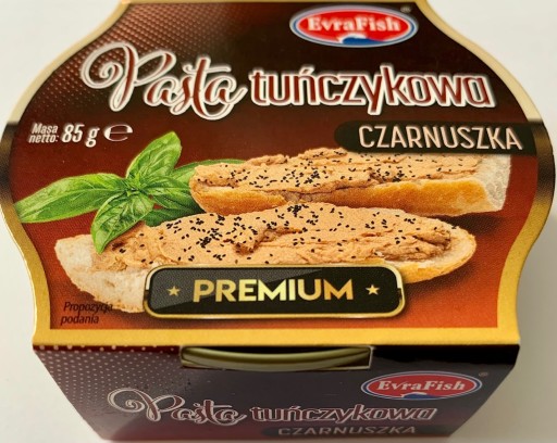 Evra.Pasta z čierneho tuniaka.85g