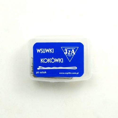 Iza žemle / ihličkové, vlnité hnedé, 65 mm/36ks x 2