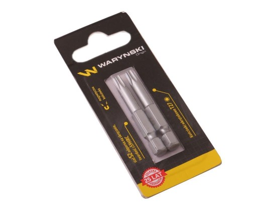 RM Skrutkovacie bity T27 50 mm Waryński sada v blistri po dvoch kusoch
