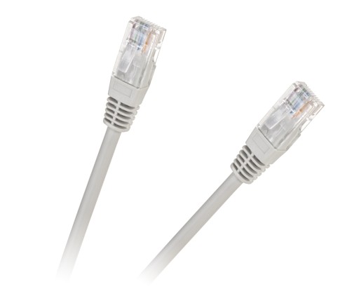 LAN Ethernet RJ45 UTP CAT5e patch kábel 1m Cabletech Eco-Line