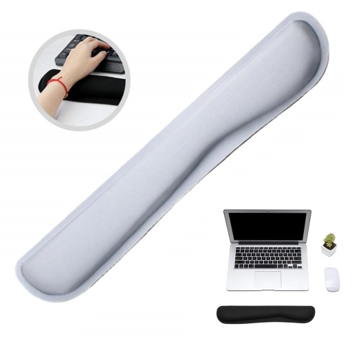 GÉLOVÁ PENOVÁ PODLOŽKA PRE KLÁVESNICE ZÁPESTIE ERGONOMICKÉ AK135F