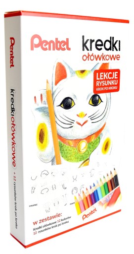 Sada pasteliek CB8-12 + LEKCIE KRESLENIA