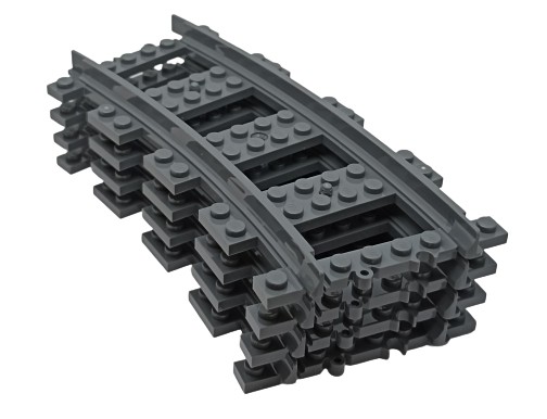 LEGO City Train - ARCH TRACKS tmavosivá 4279717 53400 - 4 ks