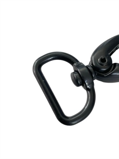Karabína 20x50mm Čierna pololesklá nehrdzavejúca oceľ