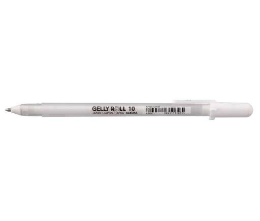 GELLY ROLL gélové pero White 10 Sakura