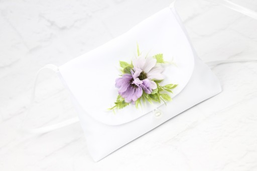 PURPLE margarette communio bag pin