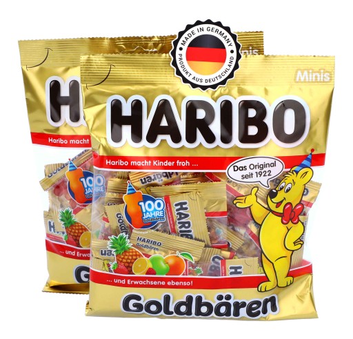HARIBO MINI Zlaté medvedíky ovocné želé 250 g DE