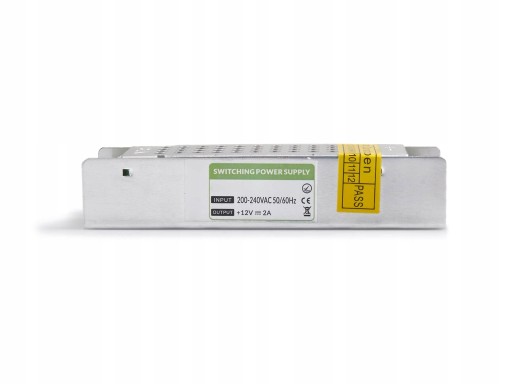 LED zdroj 12V 3A 36W IP20 mesh metal SLIM