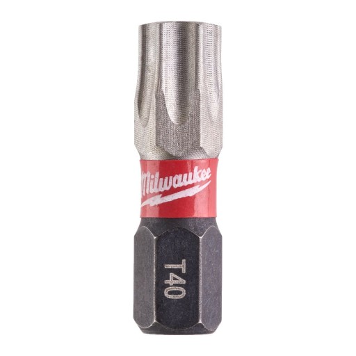 Nárazový bit Torx40 s otvorom 25 mm, 2 ks.