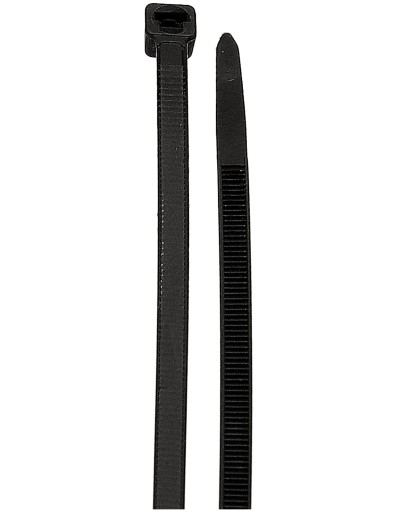 Sťahovacie pásky 4,6x500mm Čierna 100 ks
