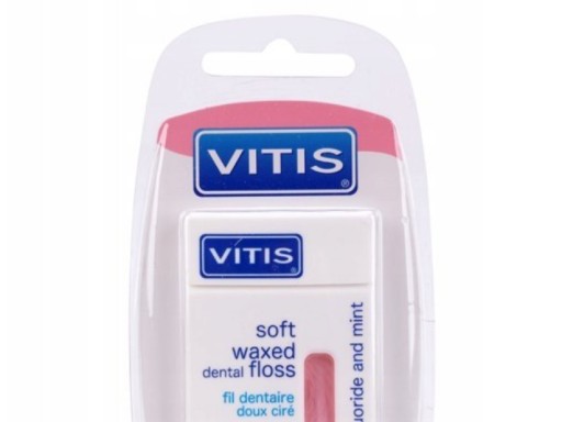 Zubná niť Vitis Voskovaná niť 50m