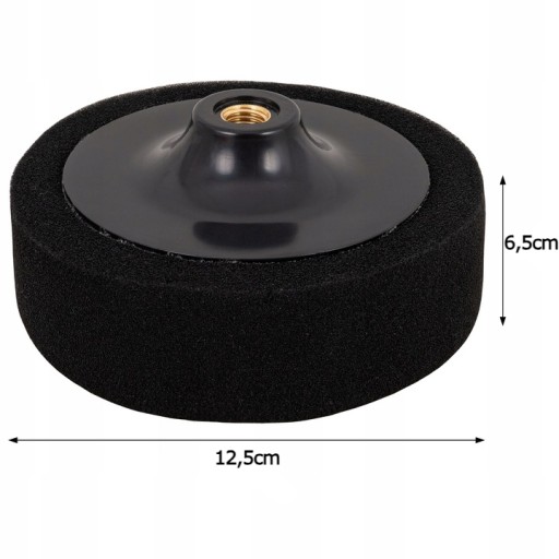 SADA 3 LEŠTIACICH HUBOVÝCH PODLOŽKOV PRE LEŠTIČKU A VŔTAČKU 125mm