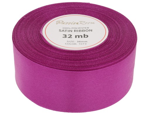 Ozdobná saténová stuha 38mm 32mb biskupská