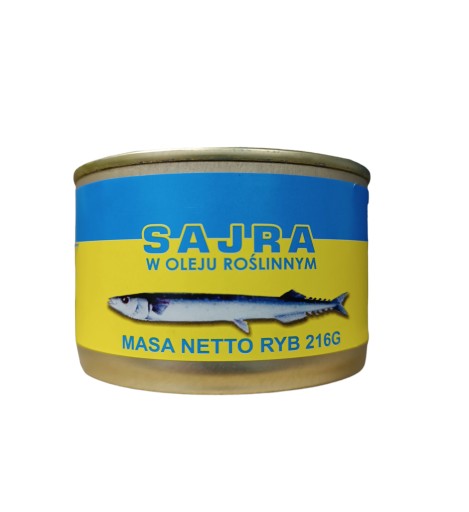 SAJRA SAIRA V RASTLINNOM OLEJU 240g PETROPAT