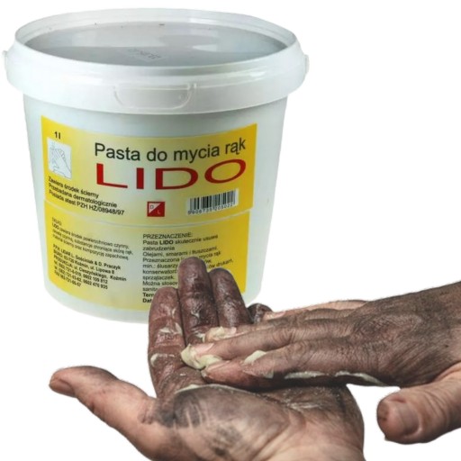 LIDO 1L pasta na umývanie rúk BHP workshop SKVELÁ
