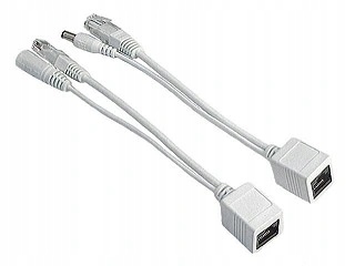 Pasívny adaptér POE DC 12V s káblami RJ45 + JACK