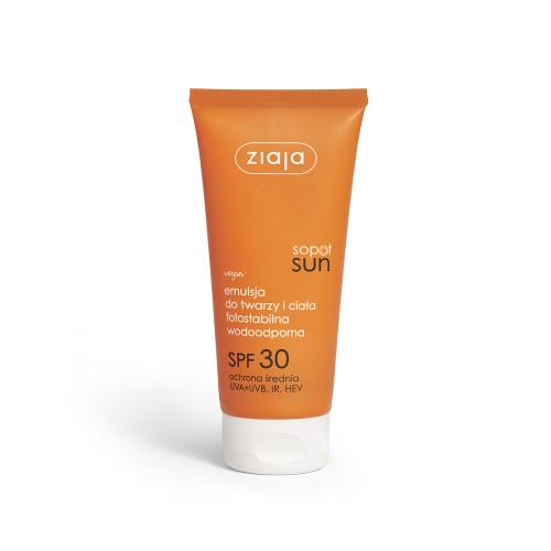ZIAJA Sopot Sun Emulsion na tvár a teloSPF30