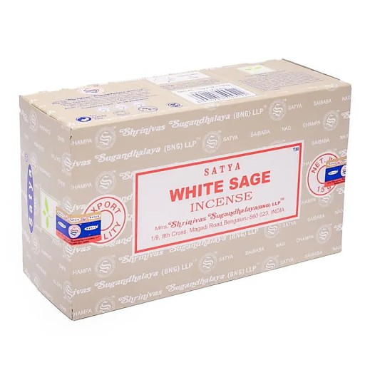 Kadidlo Satya White Sage - Biela šalvia