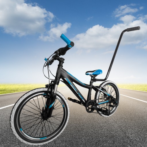 RÚČKA, NÁVOD NA UČENIE BICYKLA, PRÍTLAČKA, NÁDRŽ BICYKLA