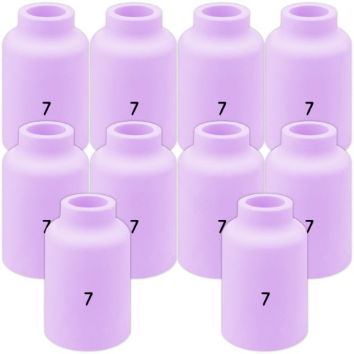 10x keramická tryska TIG #7 54N15 SR17 SR18 SR26